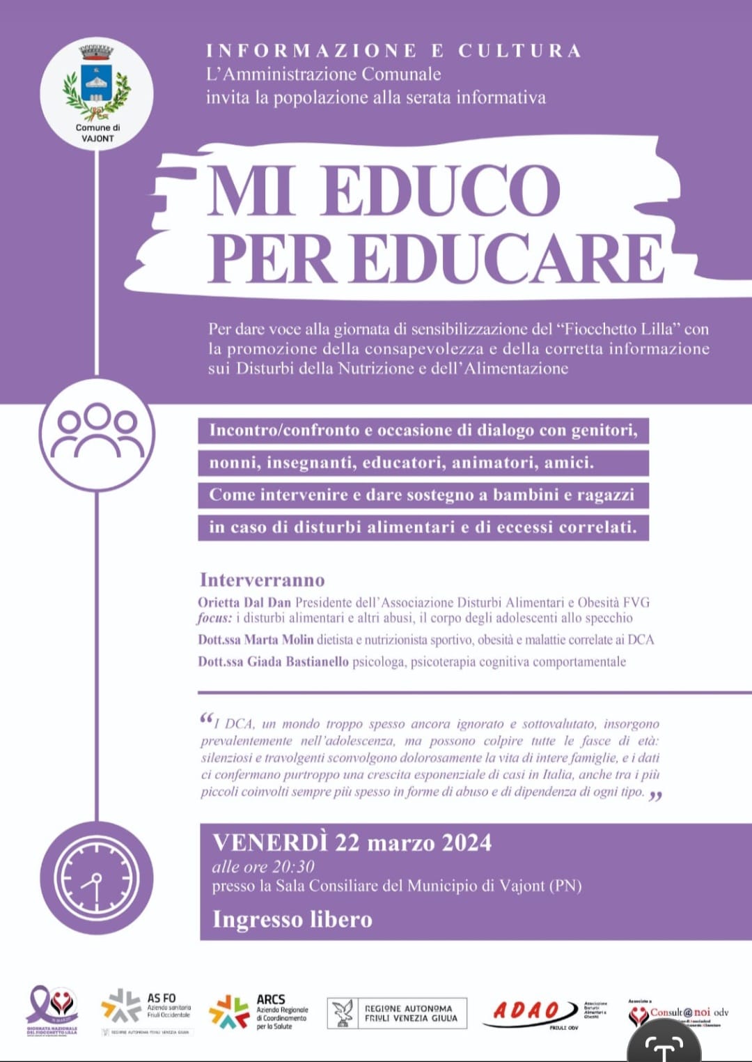 Mi educo per educare